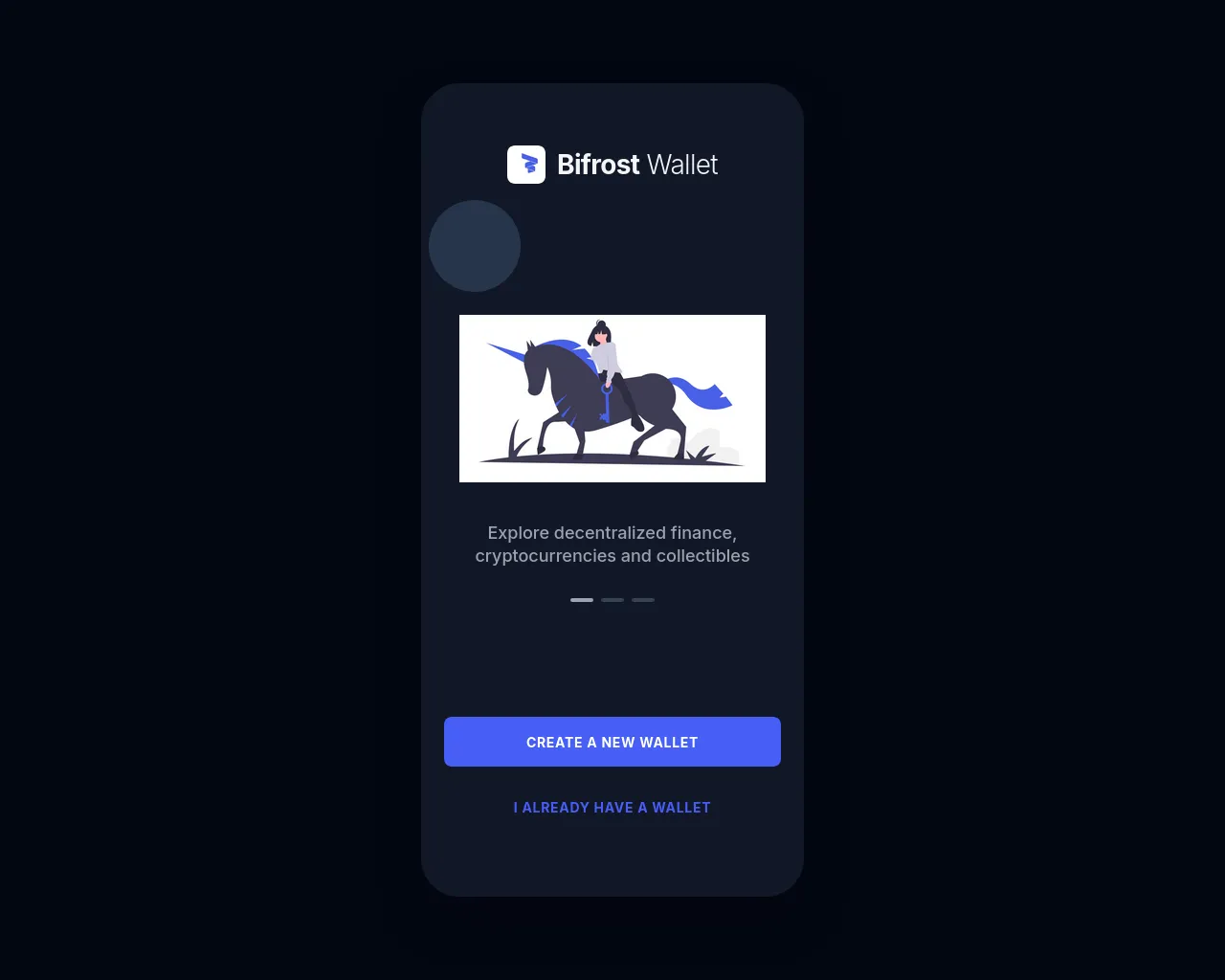 Screenshot of bifrostwallet.pro