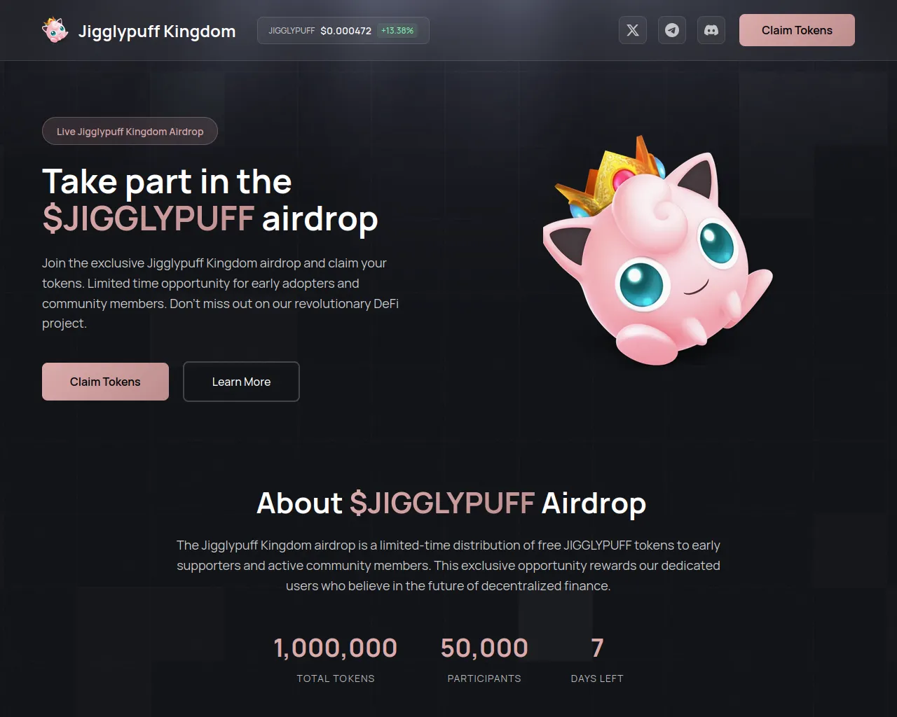 Screenshot of event-jigglypuffs.fun