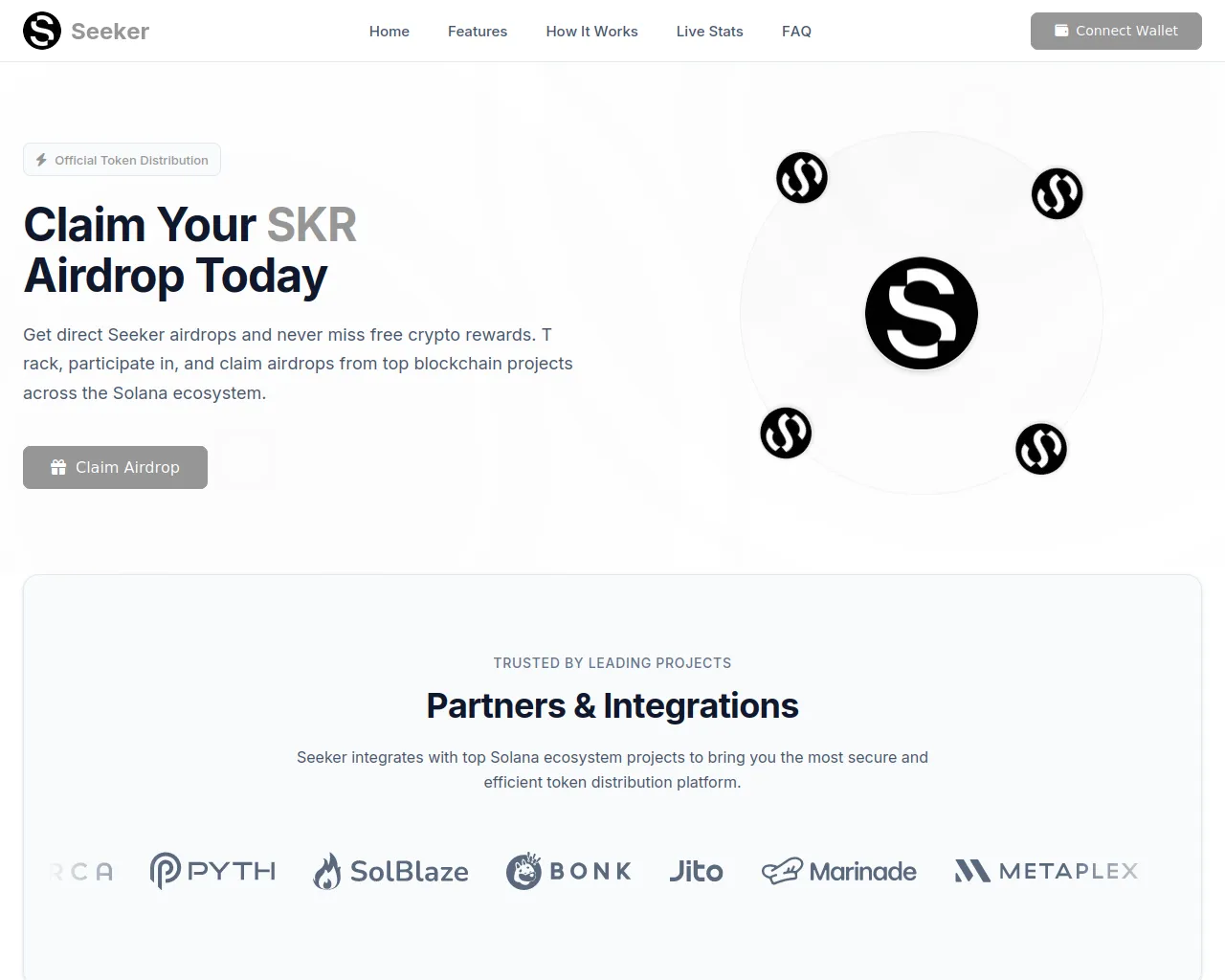 Screenshot of skr.mintpad.cc