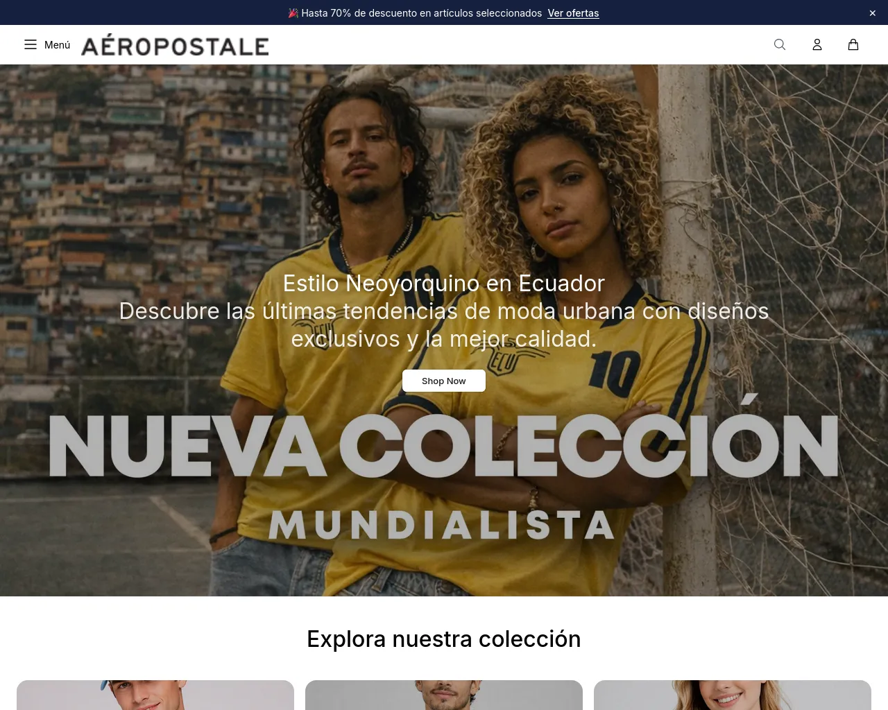 Screenshot of aerofashion.shop
