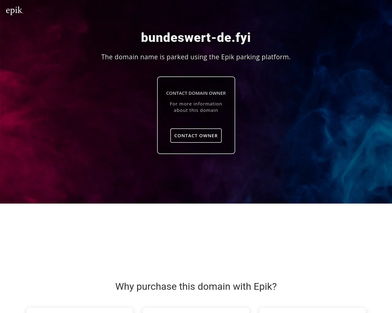 Screenshot of bundeswert-de.fyi