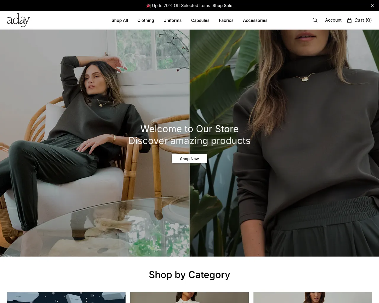 Screenshot of adaydirect.shop