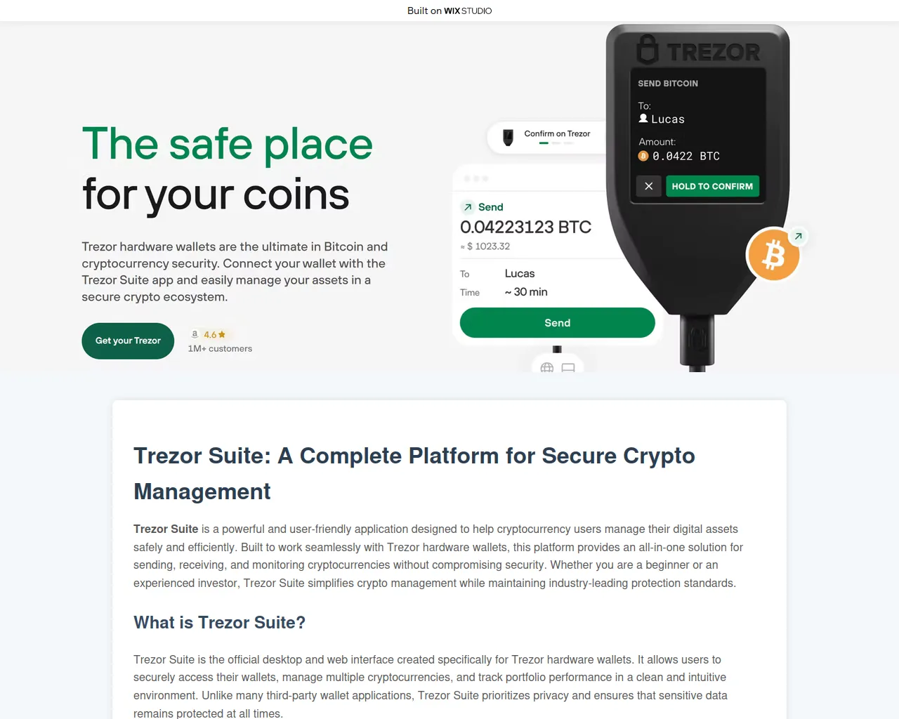 Screenshot of suiteapps-io.wixstudio.com