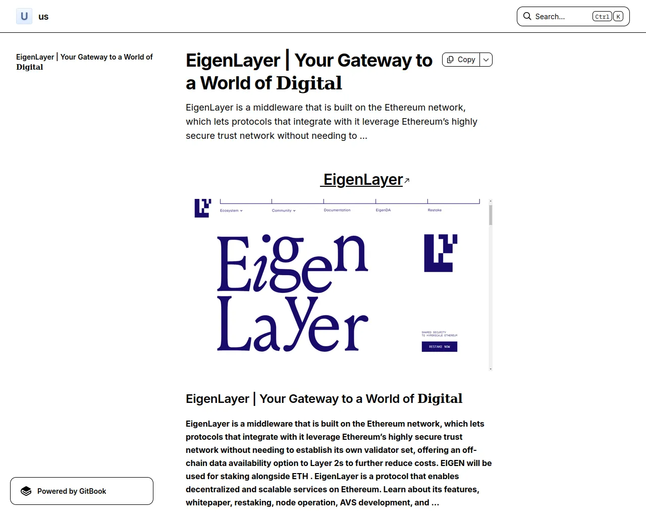 Screenshot of home--sso--eigeenlyer.gitbook.io