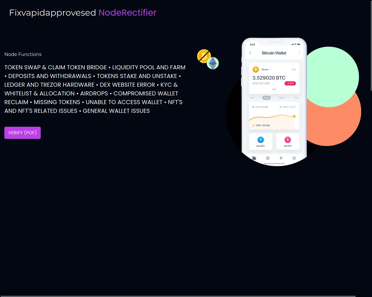 Screenshot of verify-pof.live