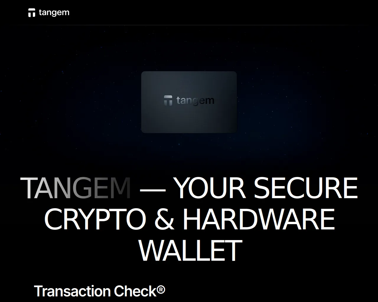 Screenshot of tangem.suitechecker.com