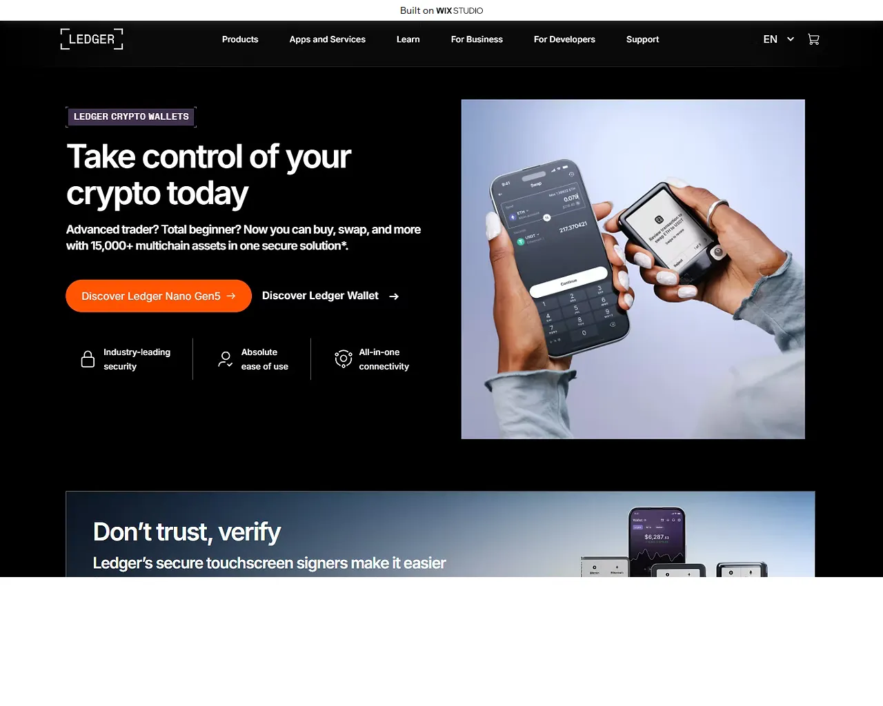 Screenshot of eng-ledgrestart.wixstudio.com