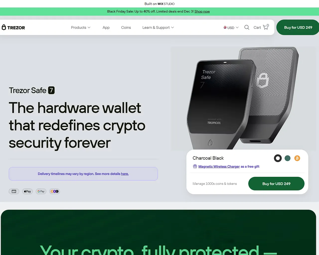Screenshot of trizrbridge.wixstudio.com
