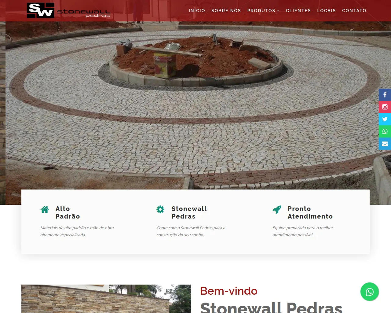 Screenshot of stonewall.com.br