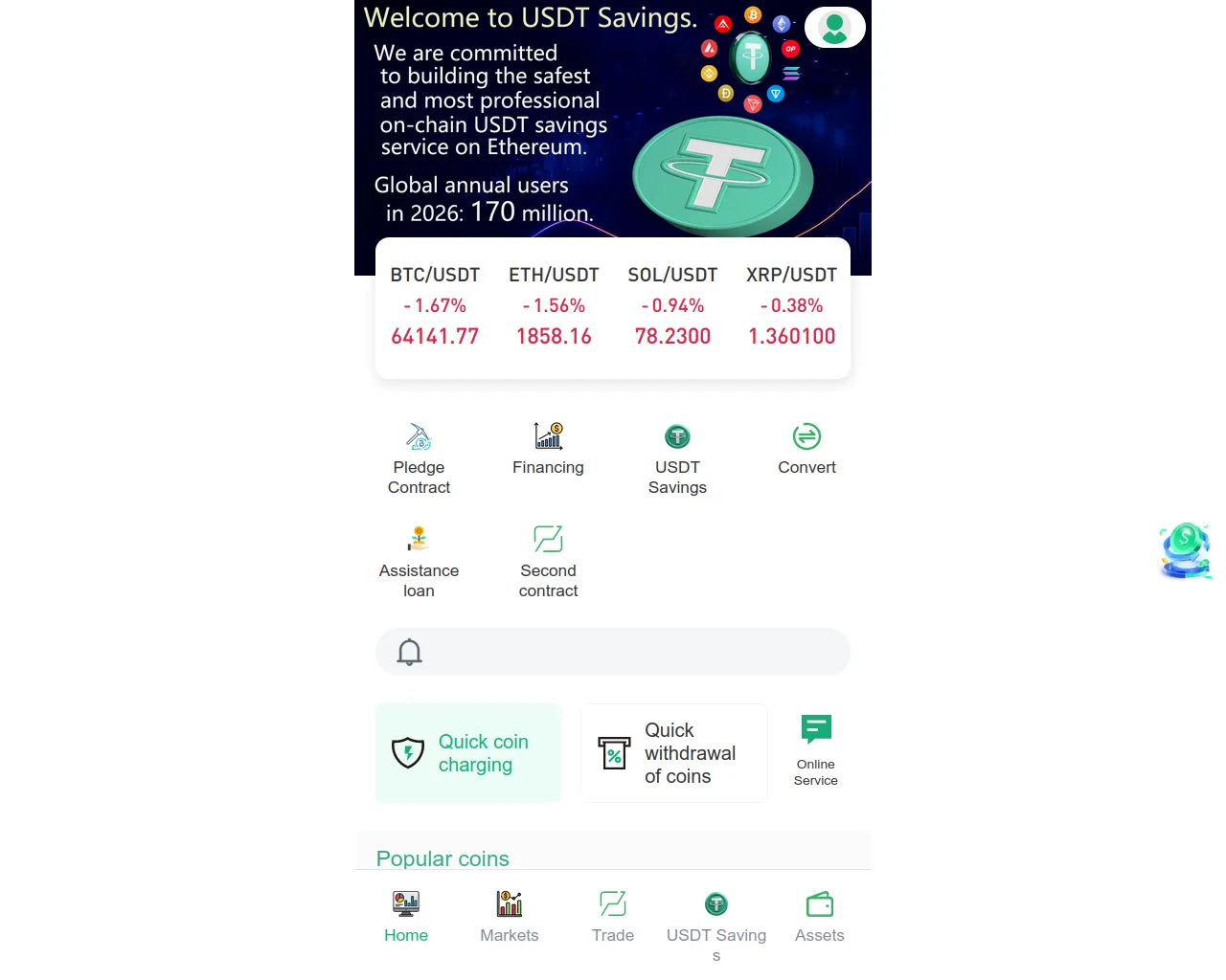 Screenshot of onchainusdtex.black