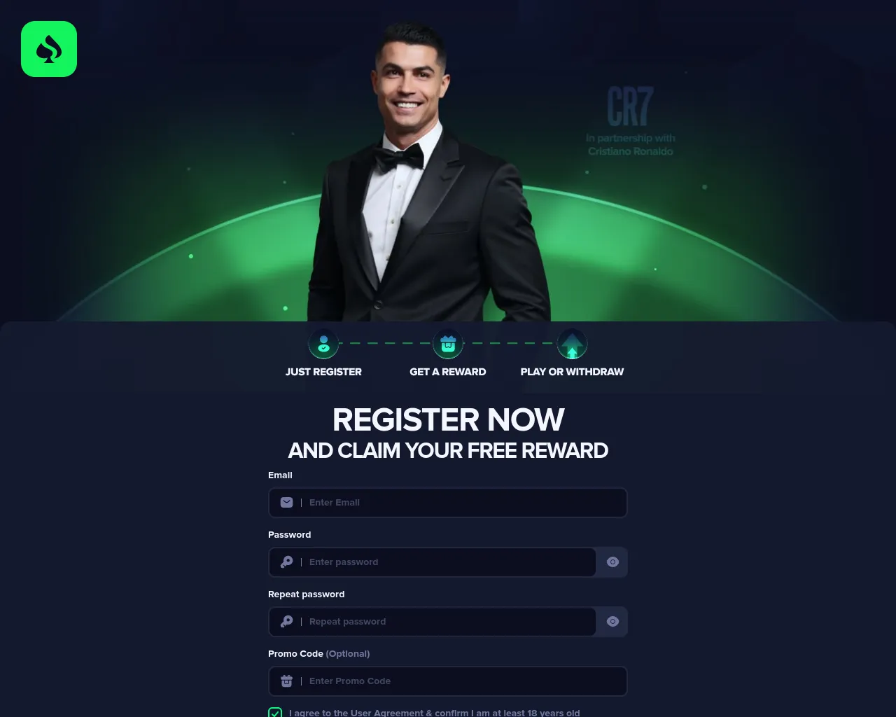 Screenshot of luckyrush.org