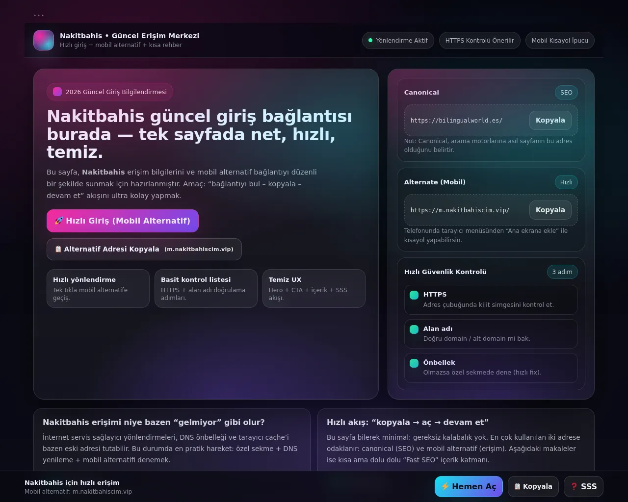 Screenshot of nakitbahiscim.vip