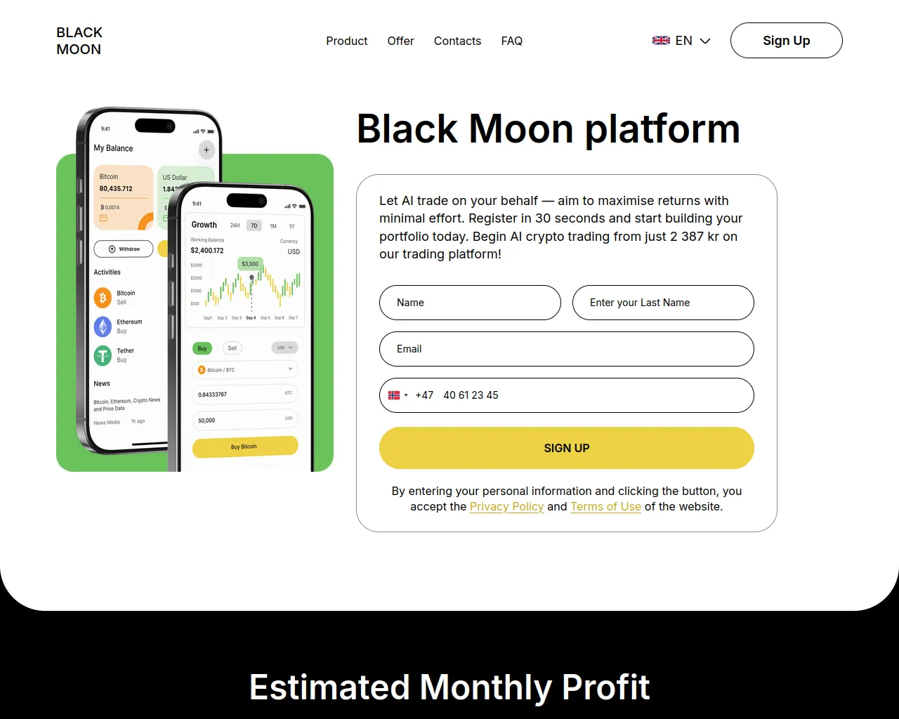 Screenshot of testtwfin8.best