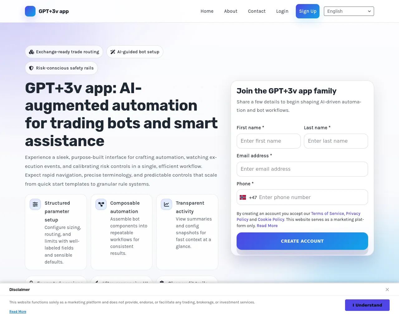 Screenshot of gpt3vapp-pro.com