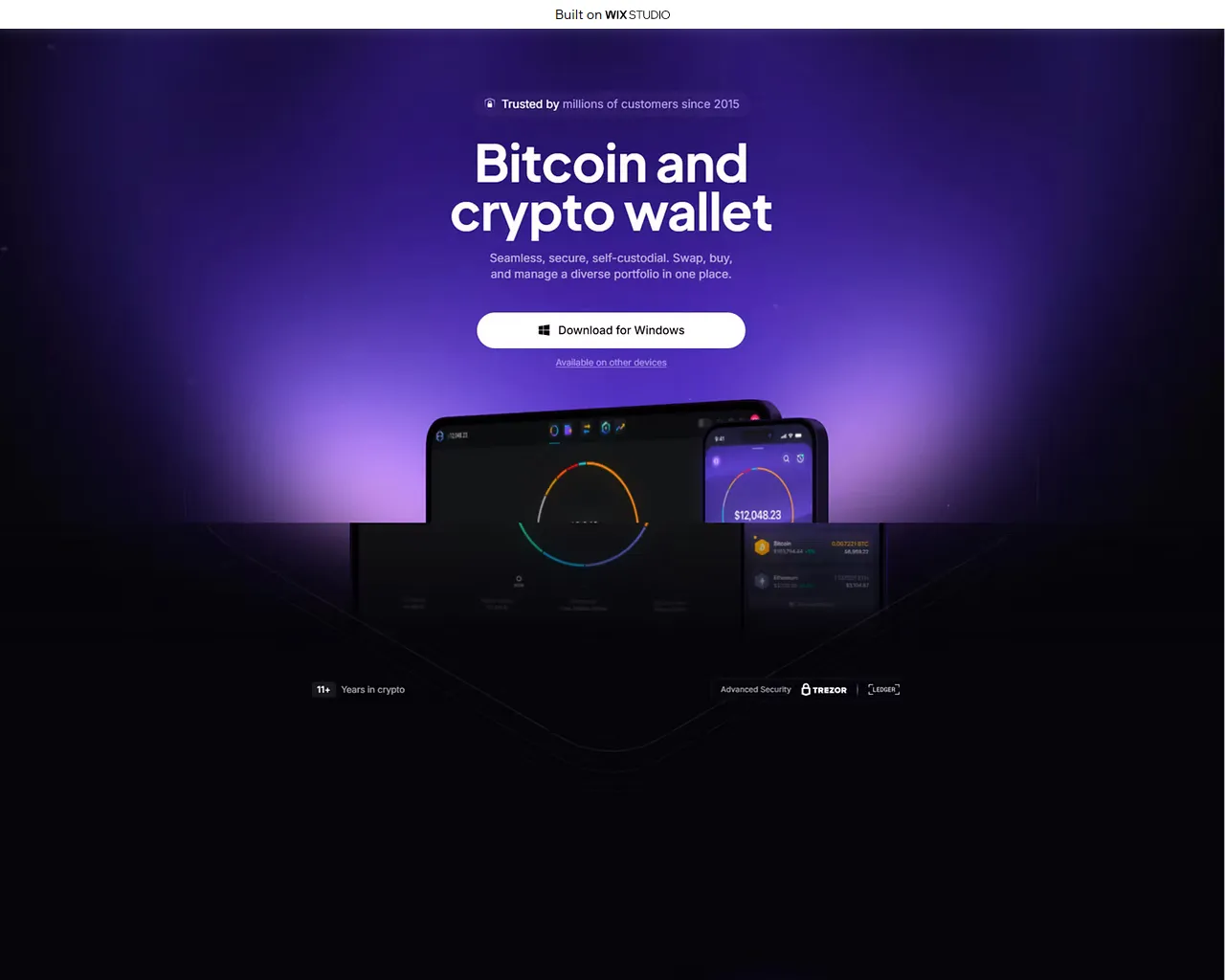 Screenshot of exades-apps.wixstudio.com