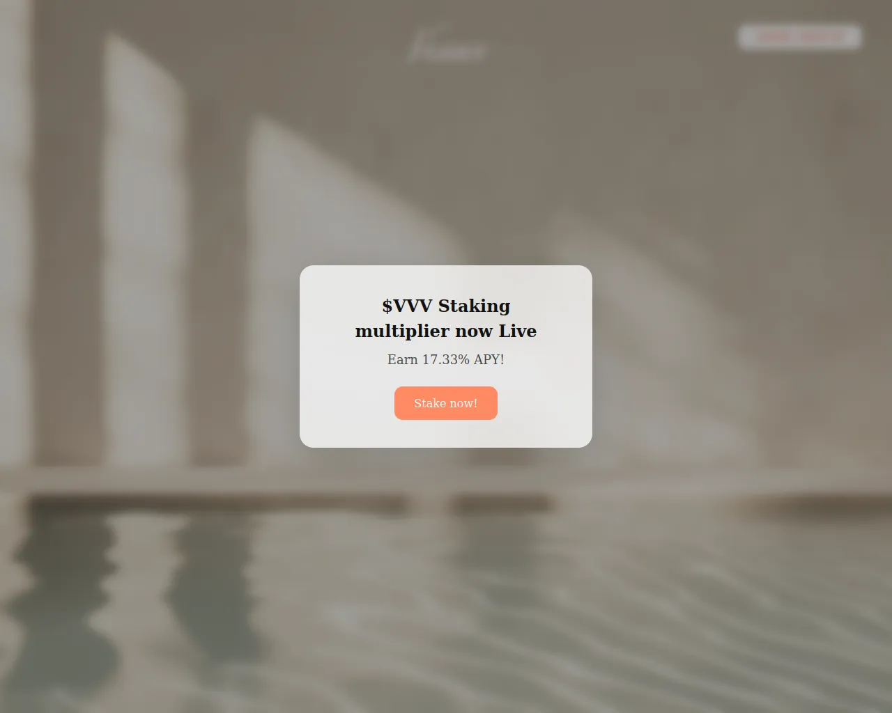 Screenshot of www-stake-venice-ai.xyz