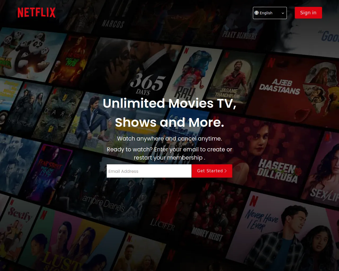 Screenshot of netflix-clone-azure-six.vercel.app