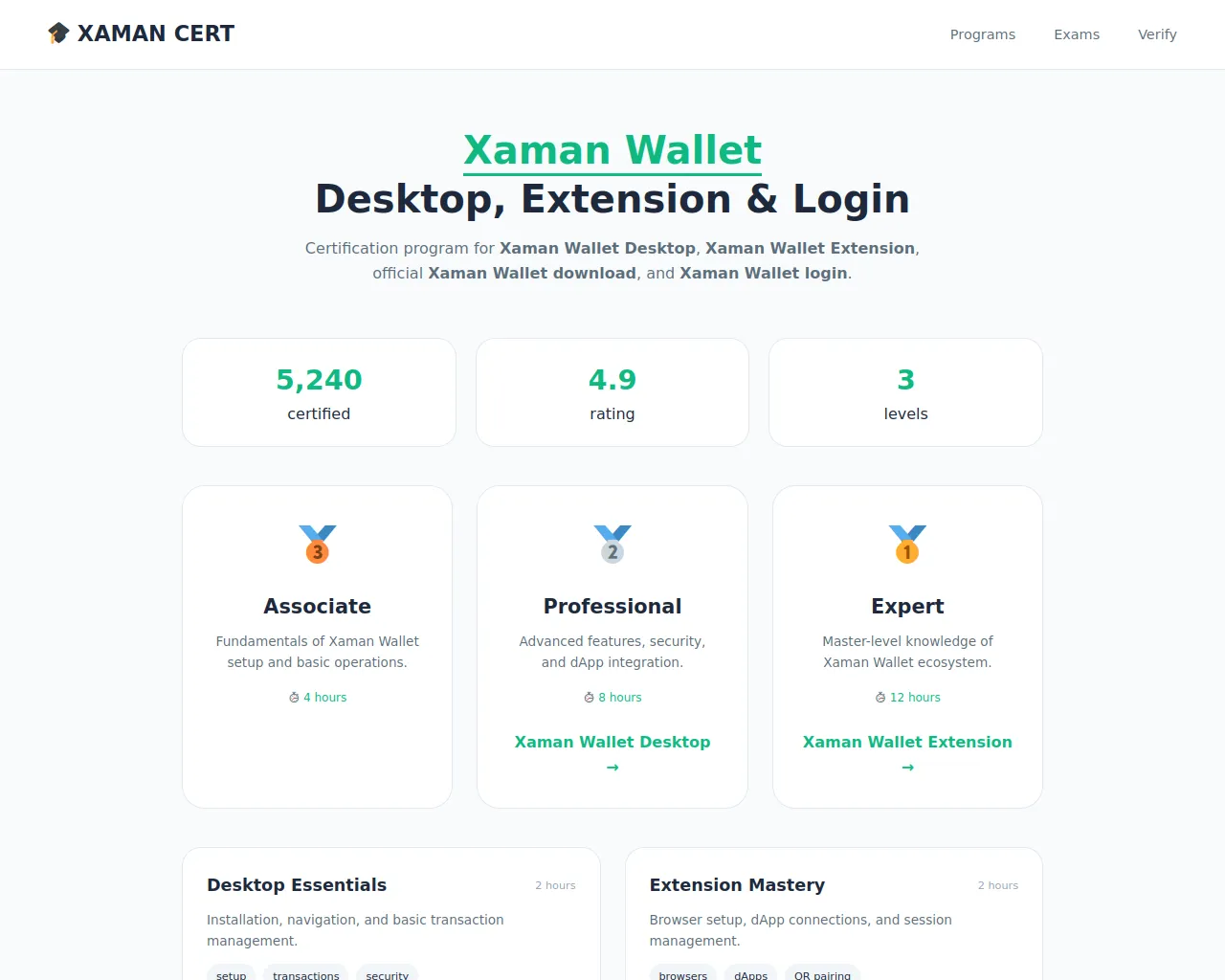 Screenshot of xamanext.co.com