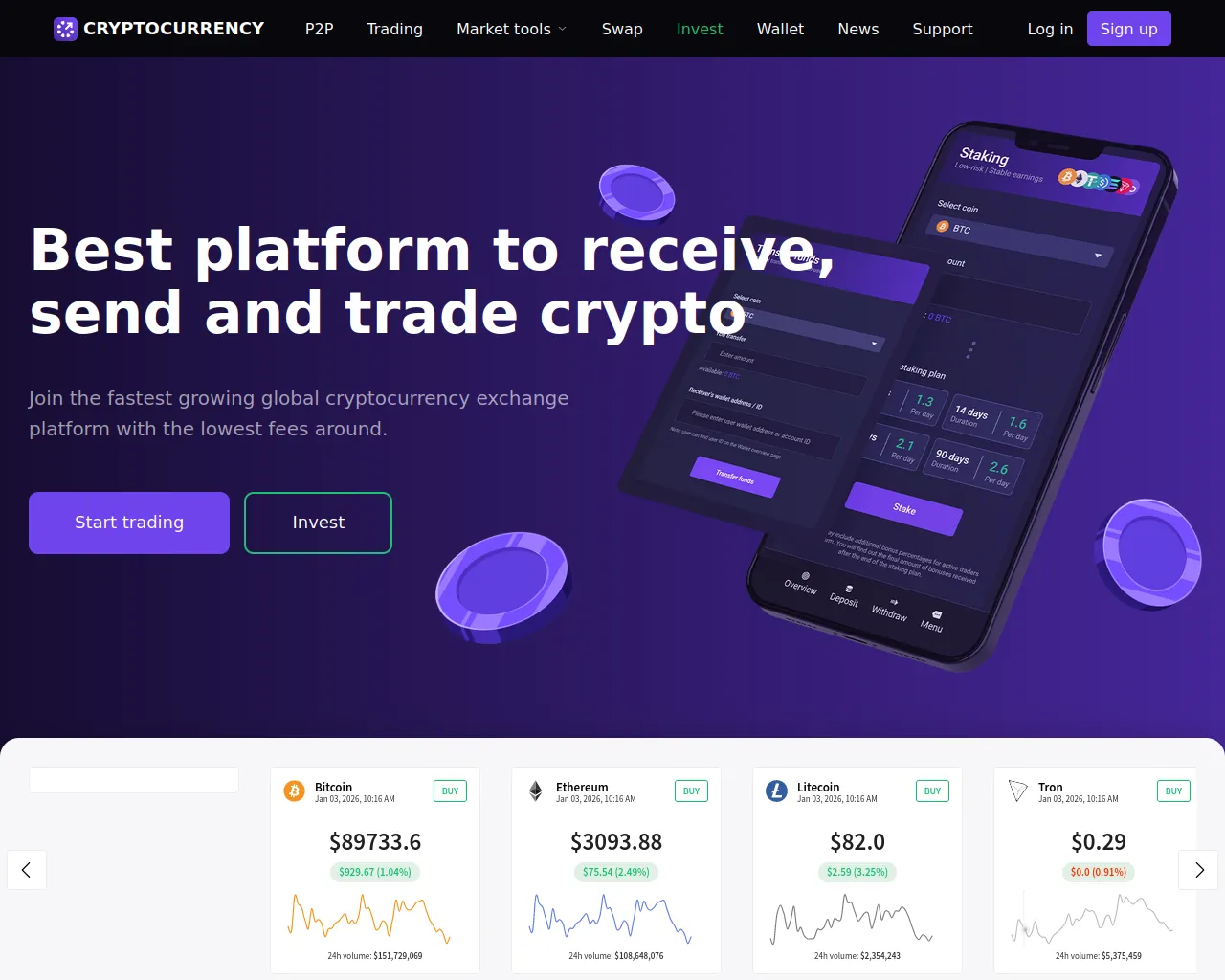 Screenshot of hoopadtrade.com