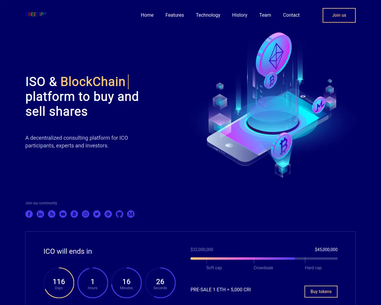 Screenshot of qbitsecure.eu