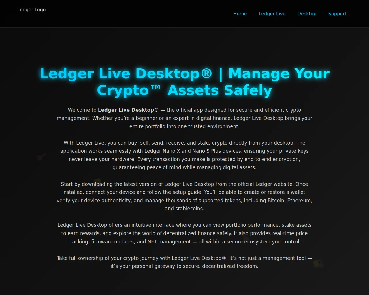 Screenshot of page-ledgre-home.pages.dev