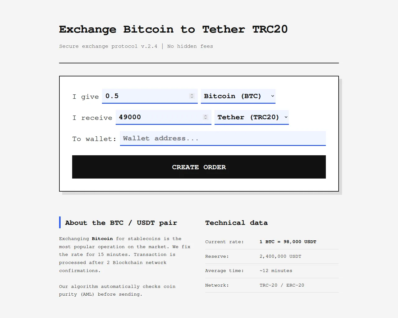 Screenshot of changeliy.at