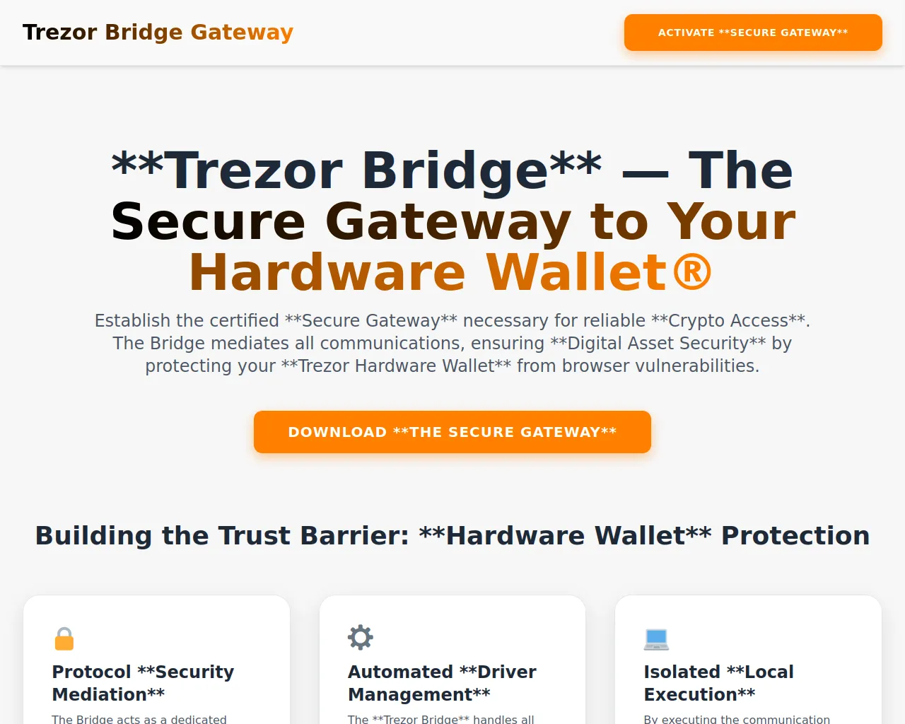 Screenshot of treegore-briddge.pages.dev