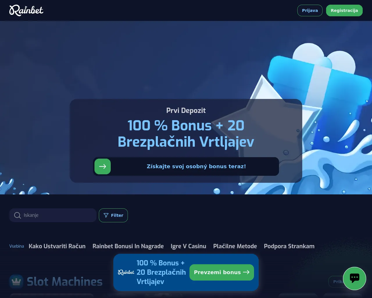 Screenshot of rainbet-si.org