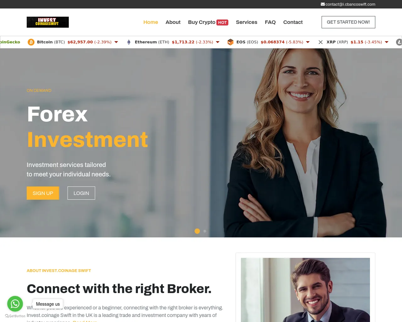 Screenshot of i.cbancoswift.com