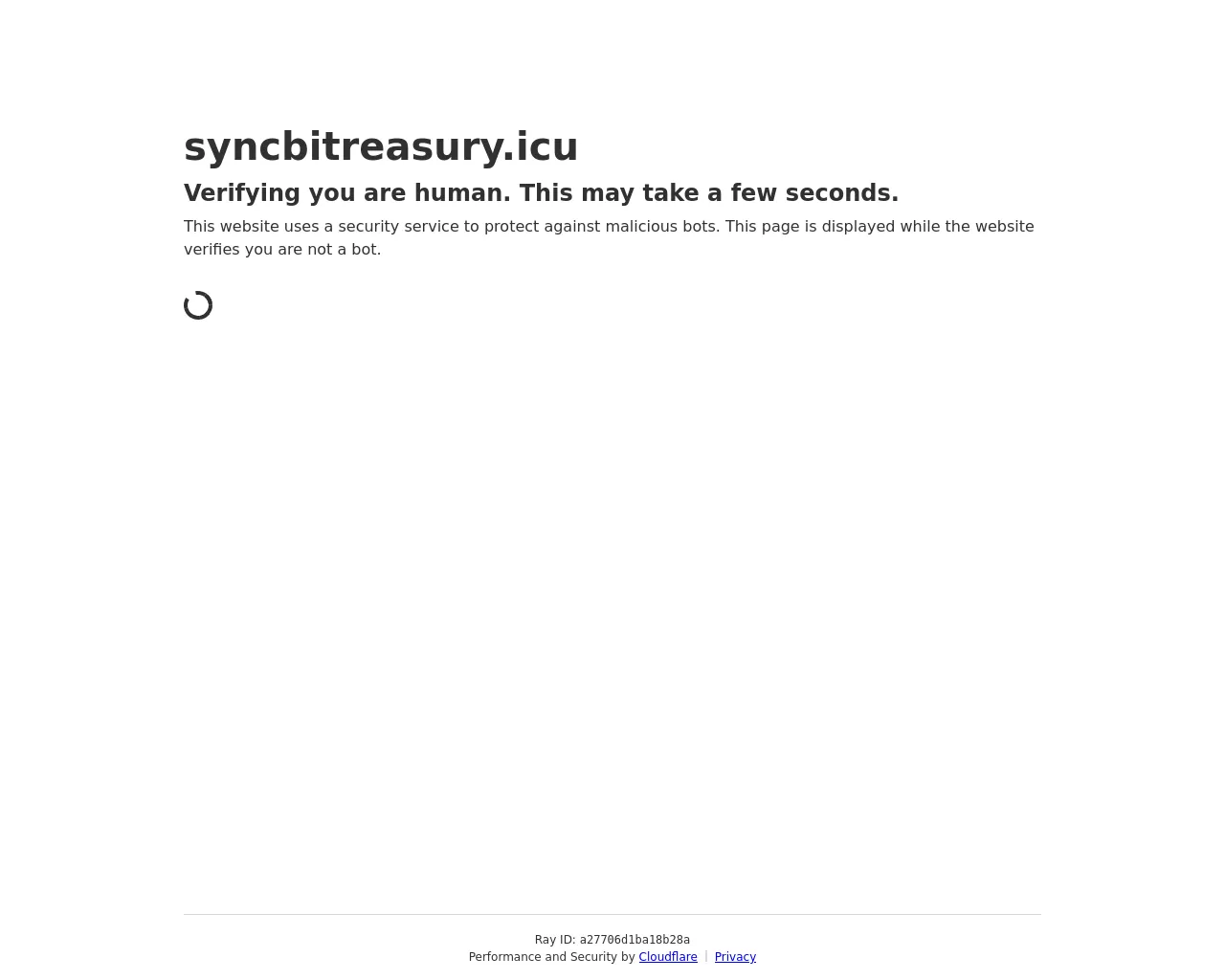 Screenshot of syncbitreasury.icu