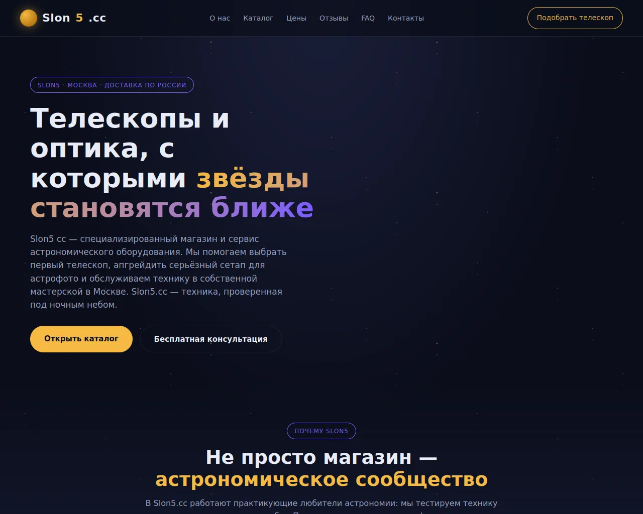 Screenshot of slon---5c-c.ru