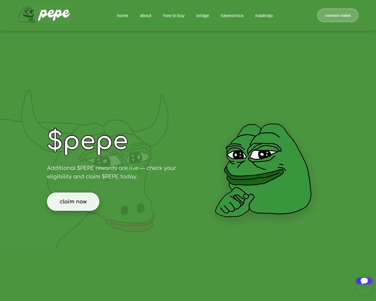 Screenshot of distributions-pepe.net