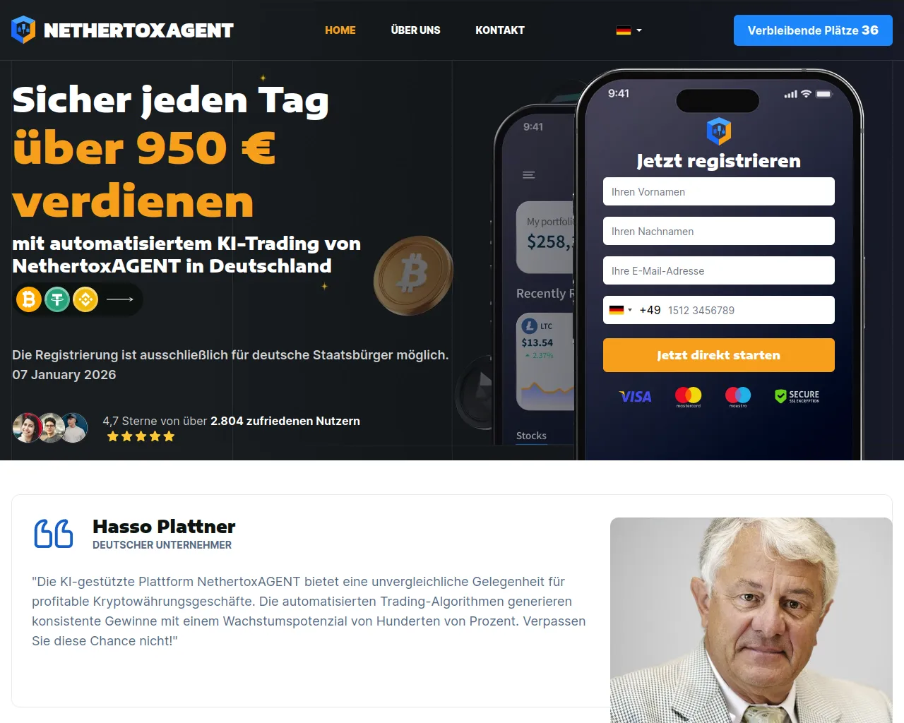 Screenshot of nethertoxagent-invest.com