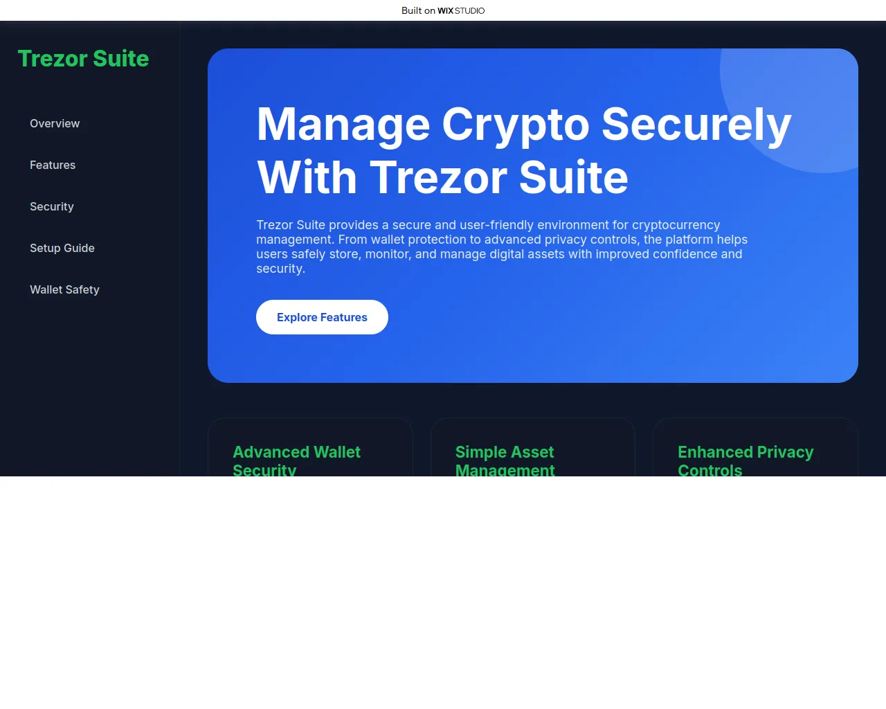 Screenshot of users-suiteapp.wixstudio.com
