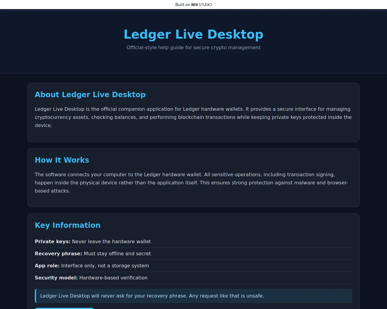 Screenshot of reload-desktop.wixstudio.com