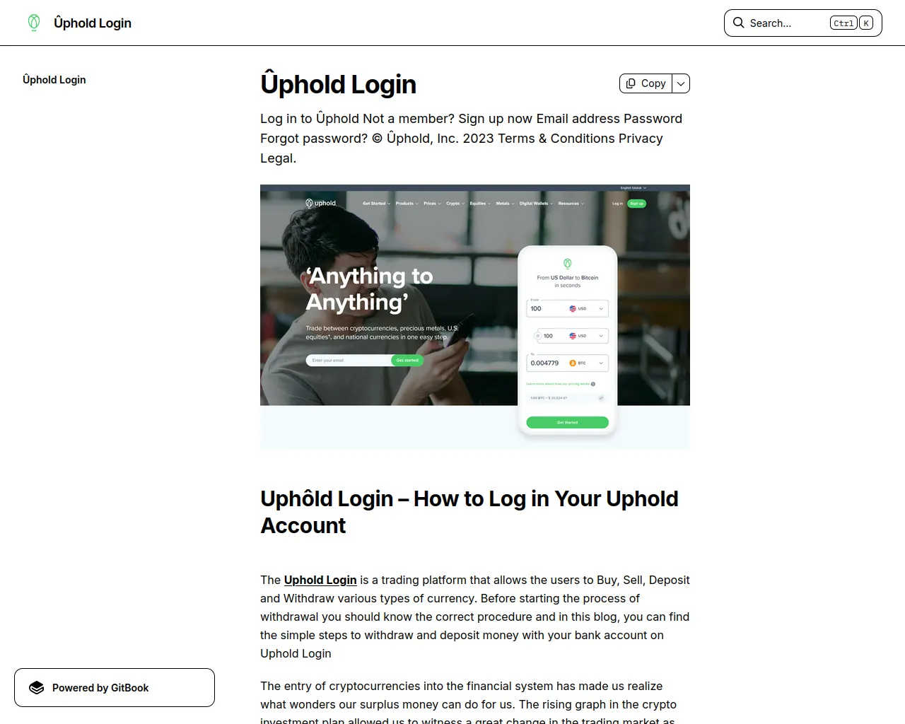 Screenshot of upihlodlognim.gitbook.io