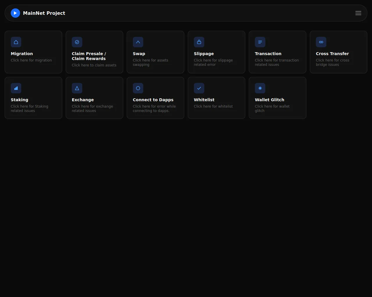 Screenshot of dappconnects-auto.pages.dev