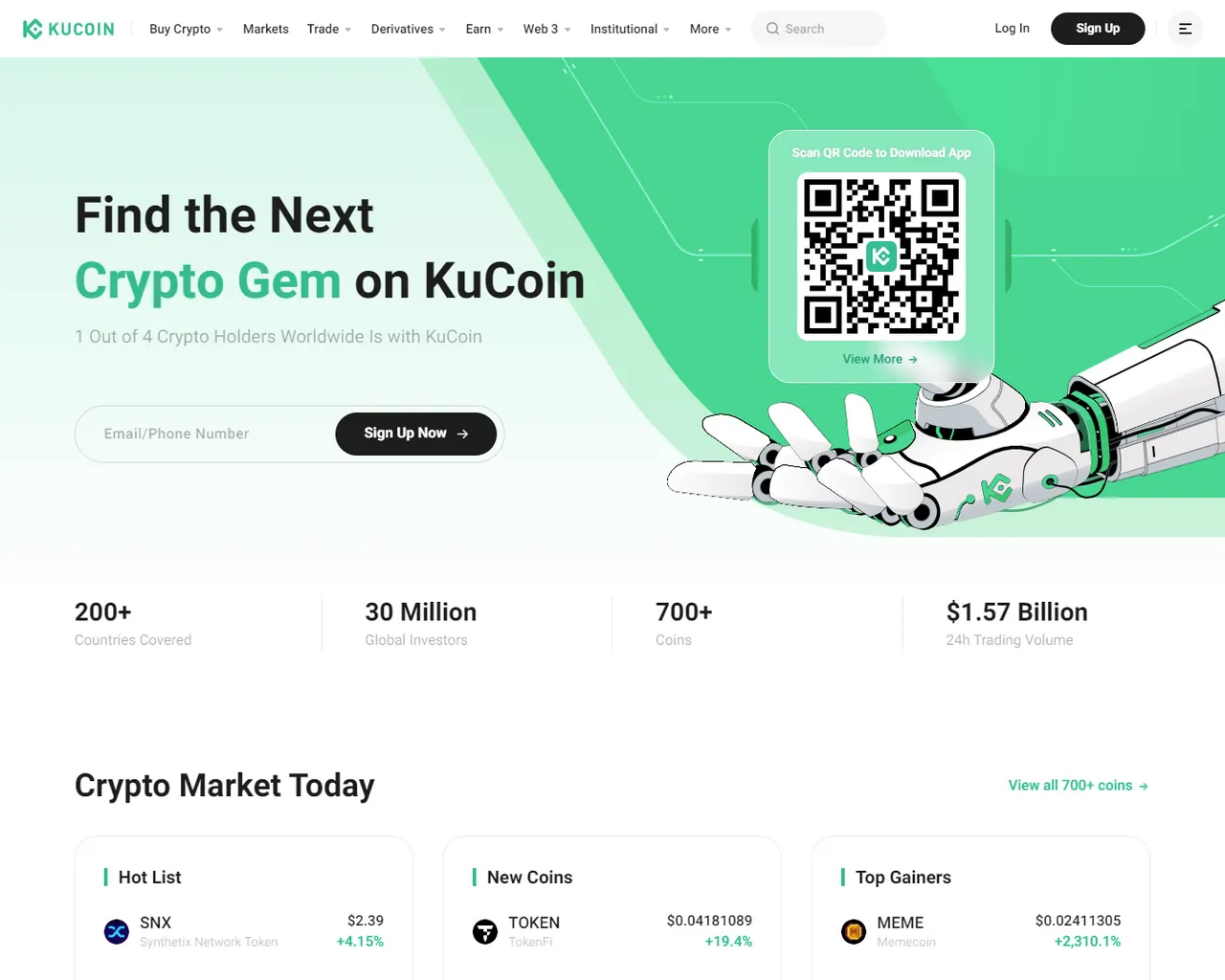 Screenshot of kucoinuylogin.webflow.io