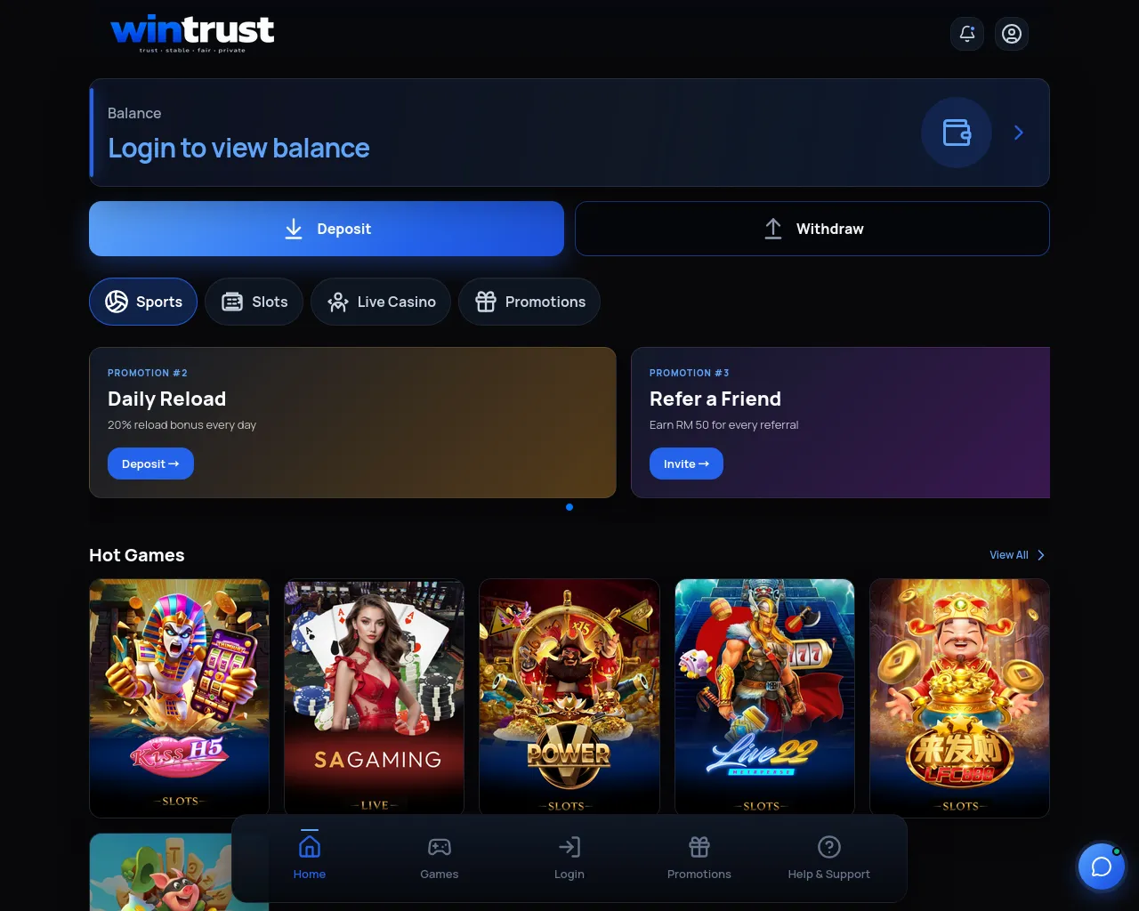 Screenshot of meet9.net