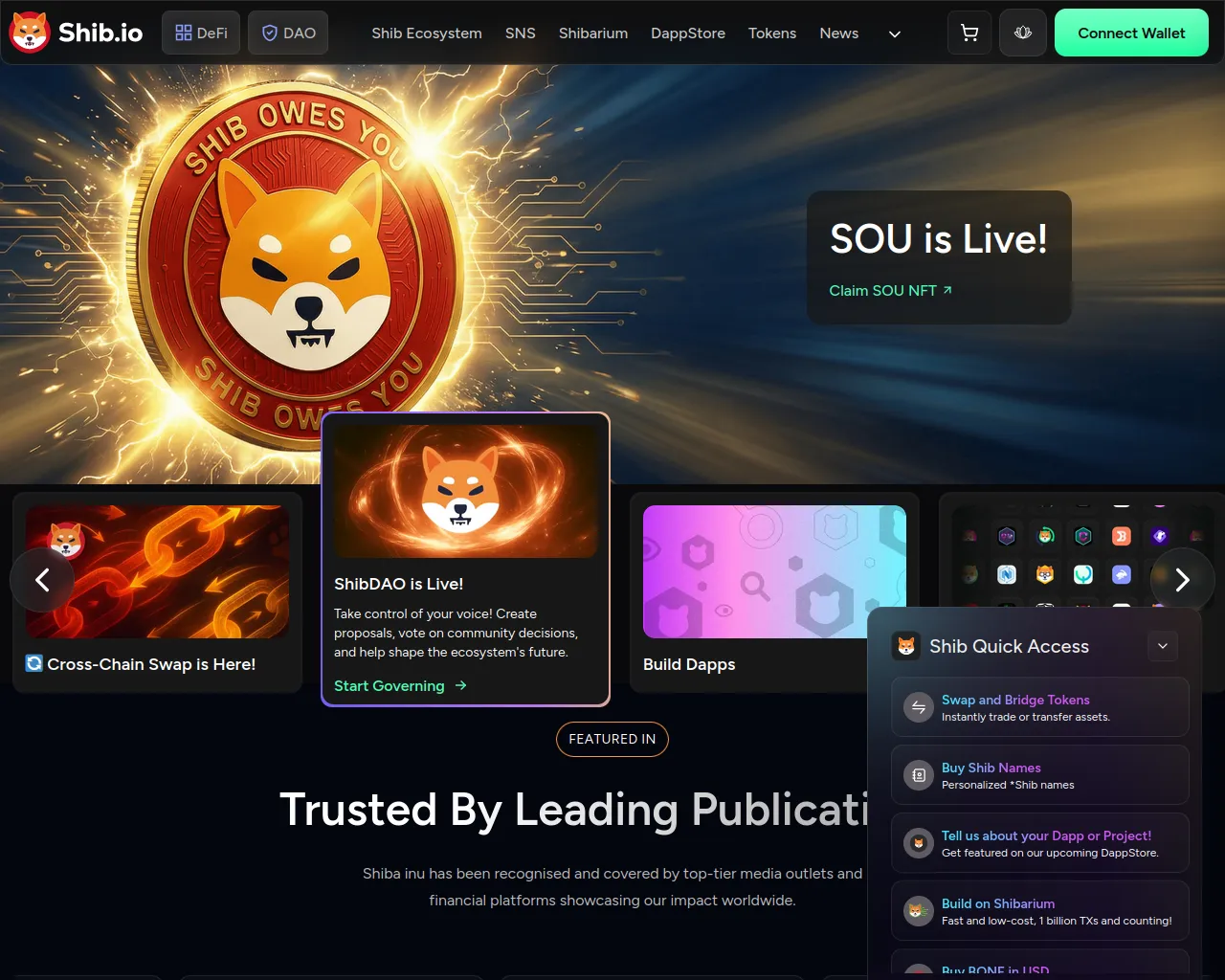 Screenshot of earnshiba.com