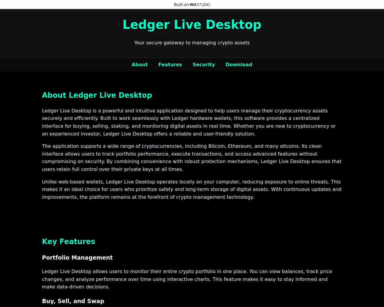 Screenshot of en-desktop-ldgar.wixstudio.com