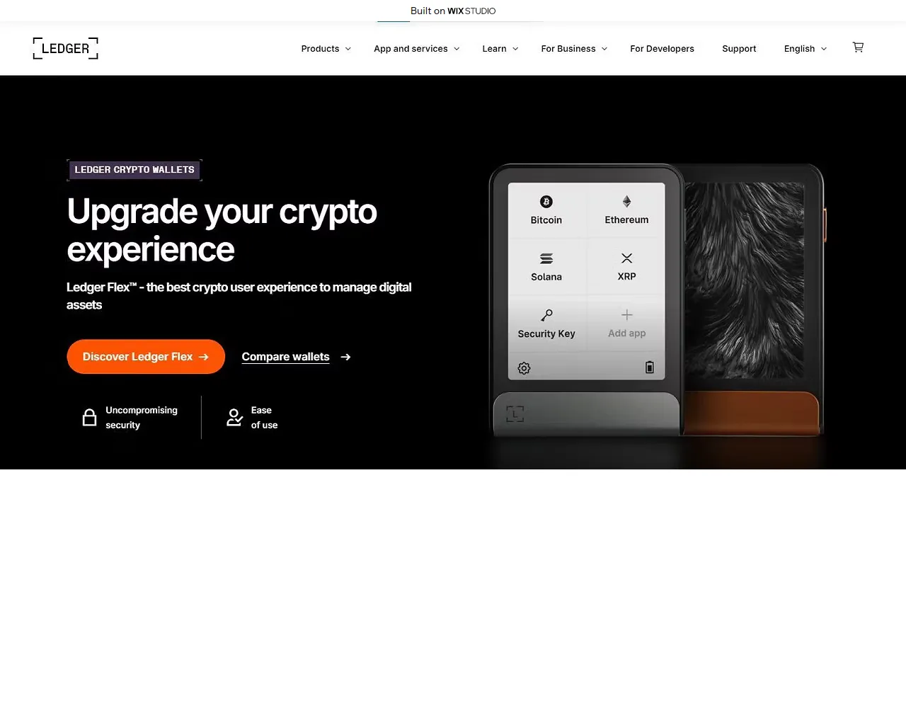 Screenshot of helpliveapp.wixstudio.com