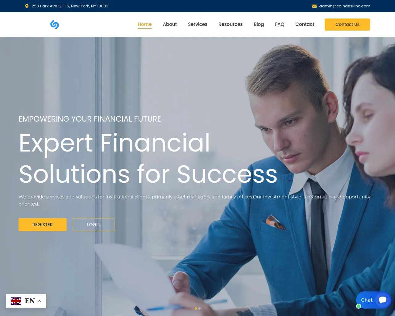 Screenshot of coindeskinc.com