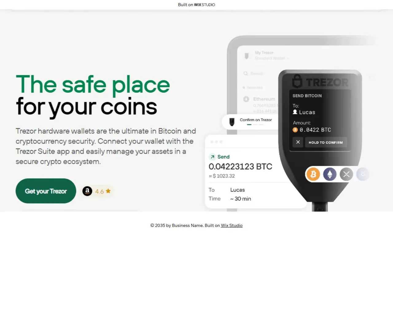 Screenshot of suitesapp-trzor.wixstudio.com