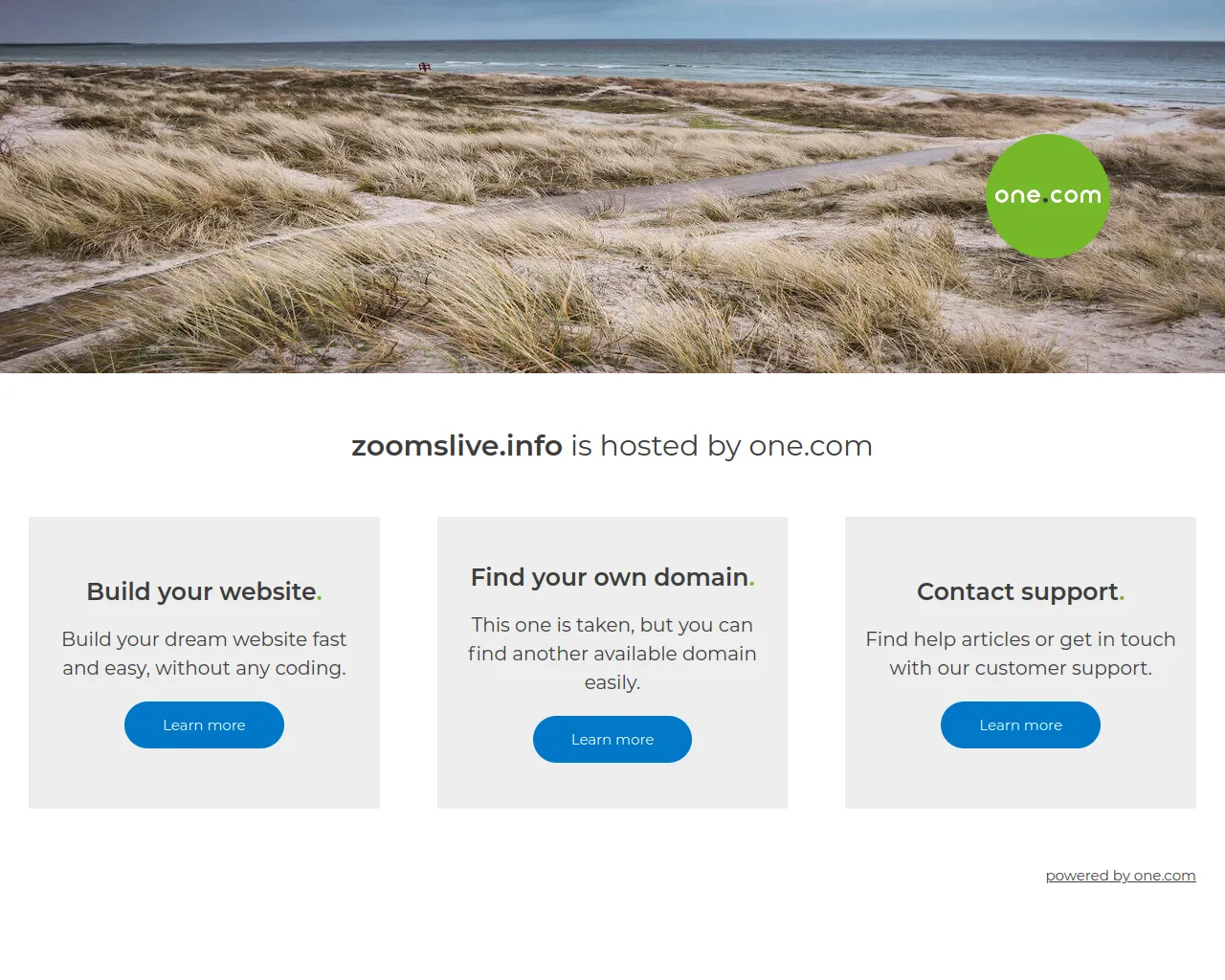 Screenshot of zoomslive.info