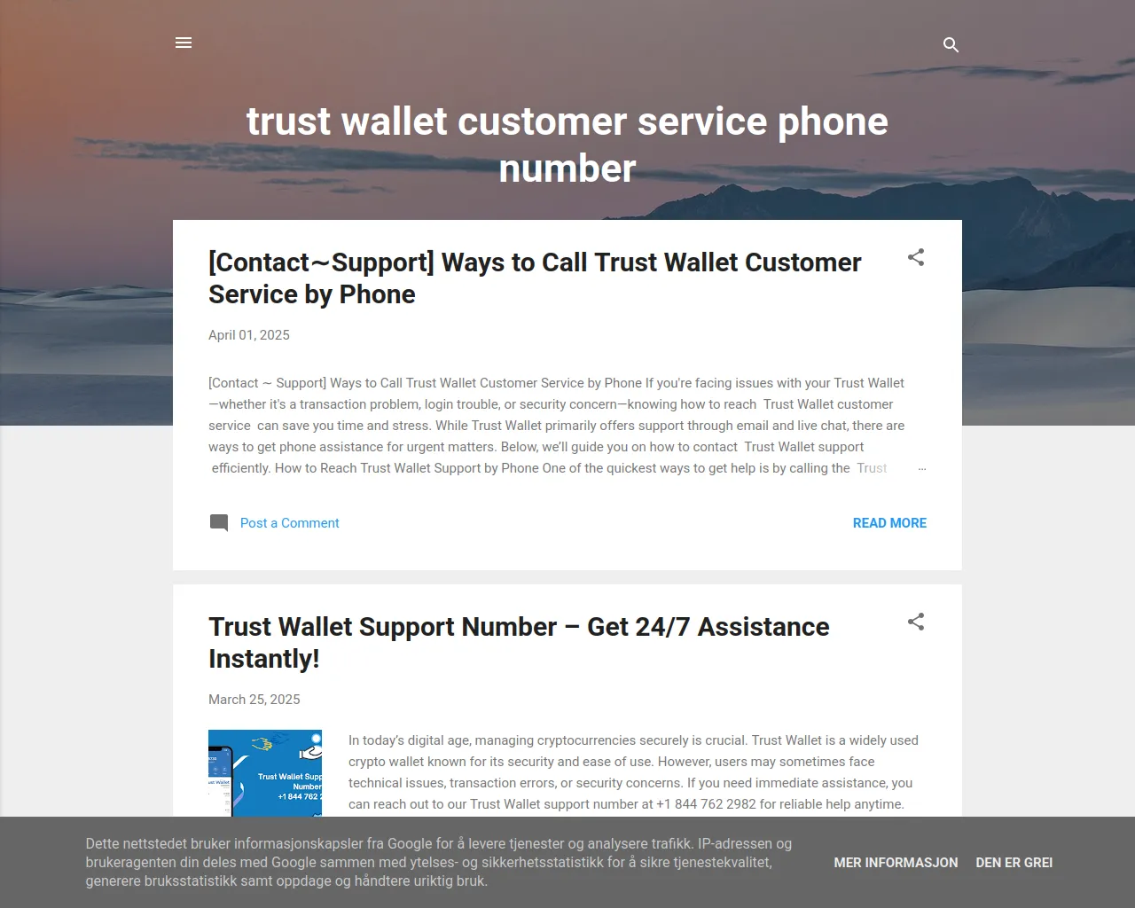 Screenshot of trustwalletcustomerservicephonenumber.blogspot.com