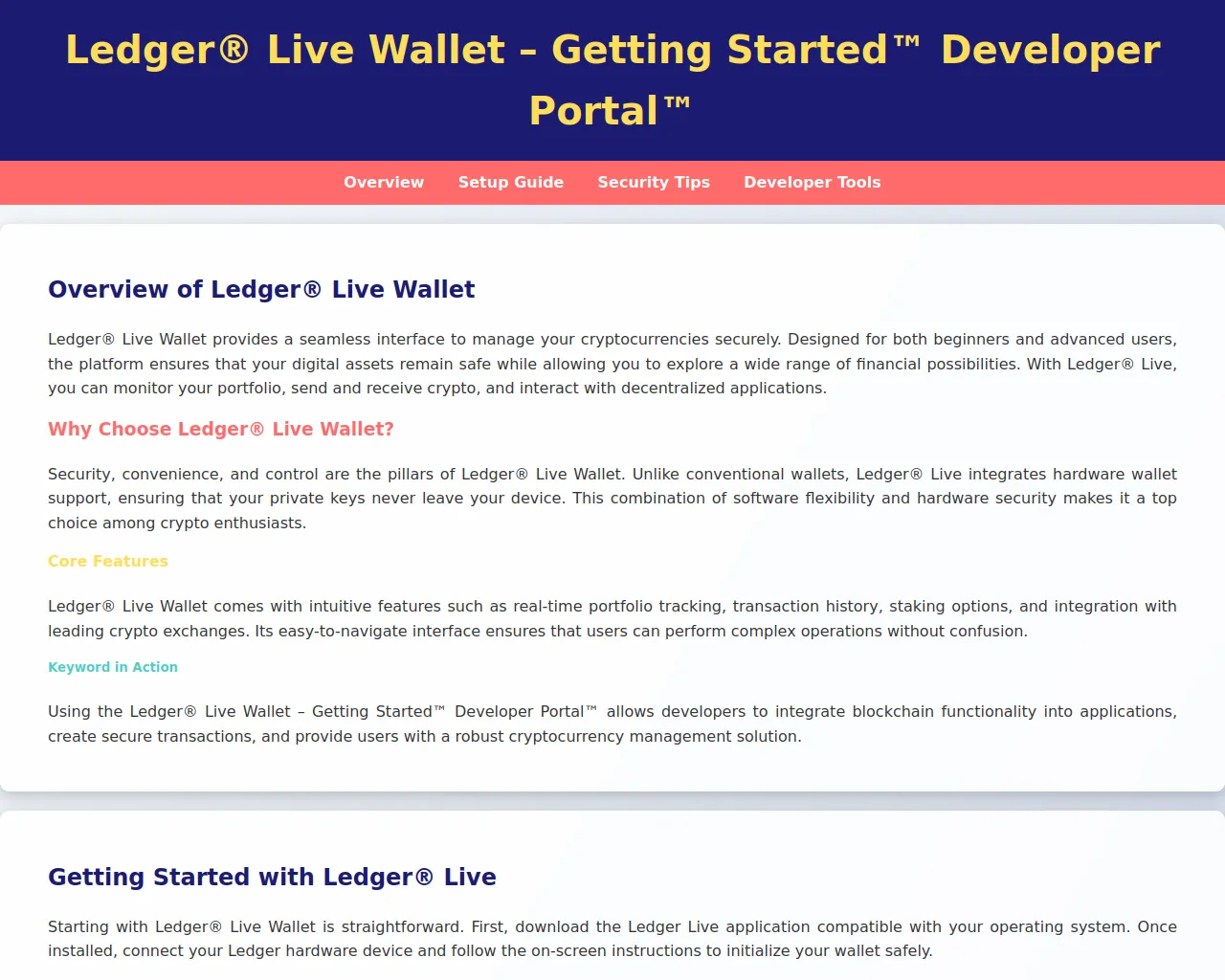Screenshot of ledgr--live-en-us.pages.dev
