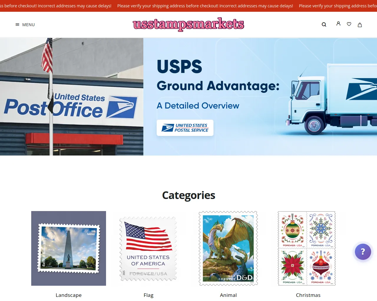 Screenshot of stamphotsale.com