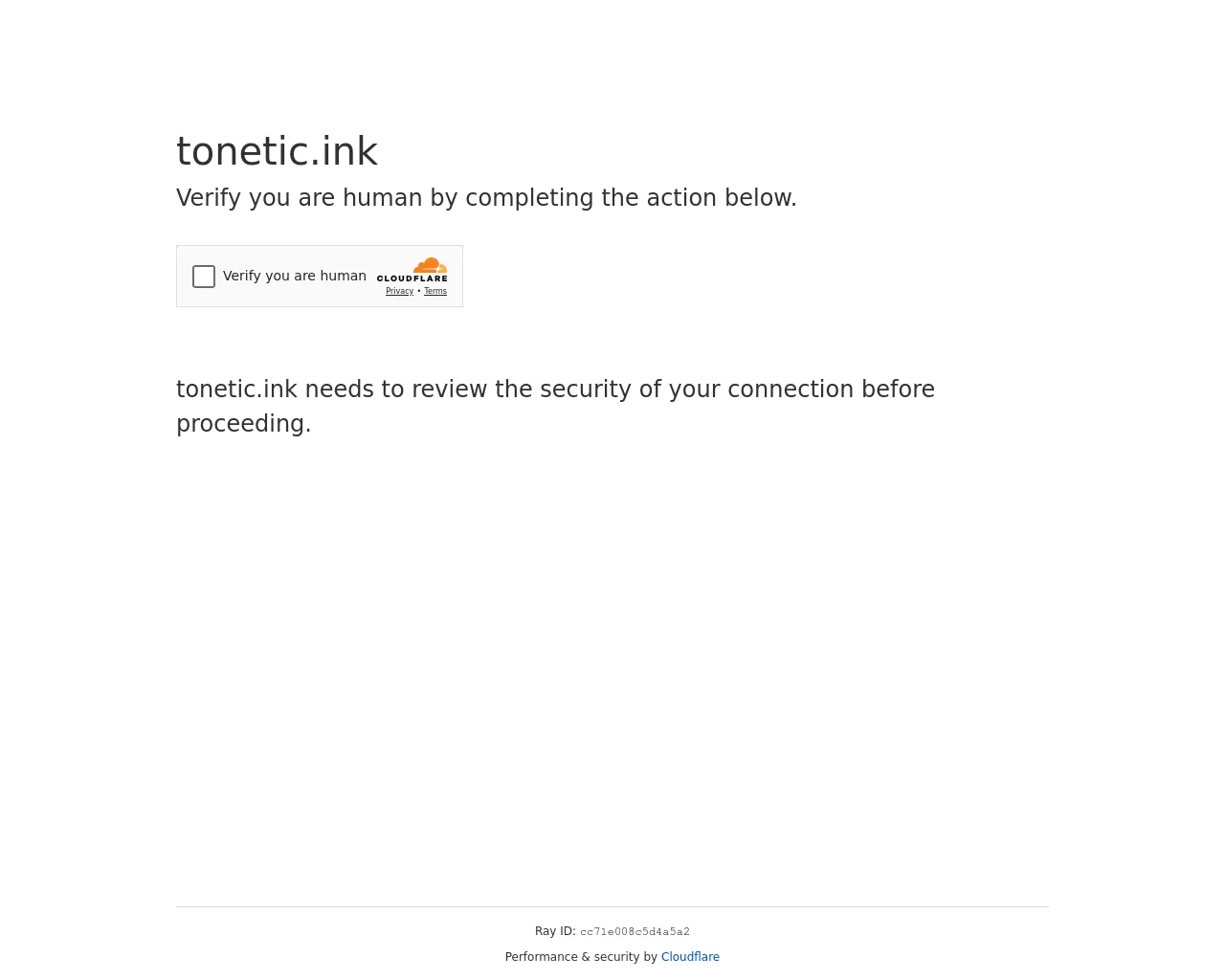 Screenshot of tonetic.ink
