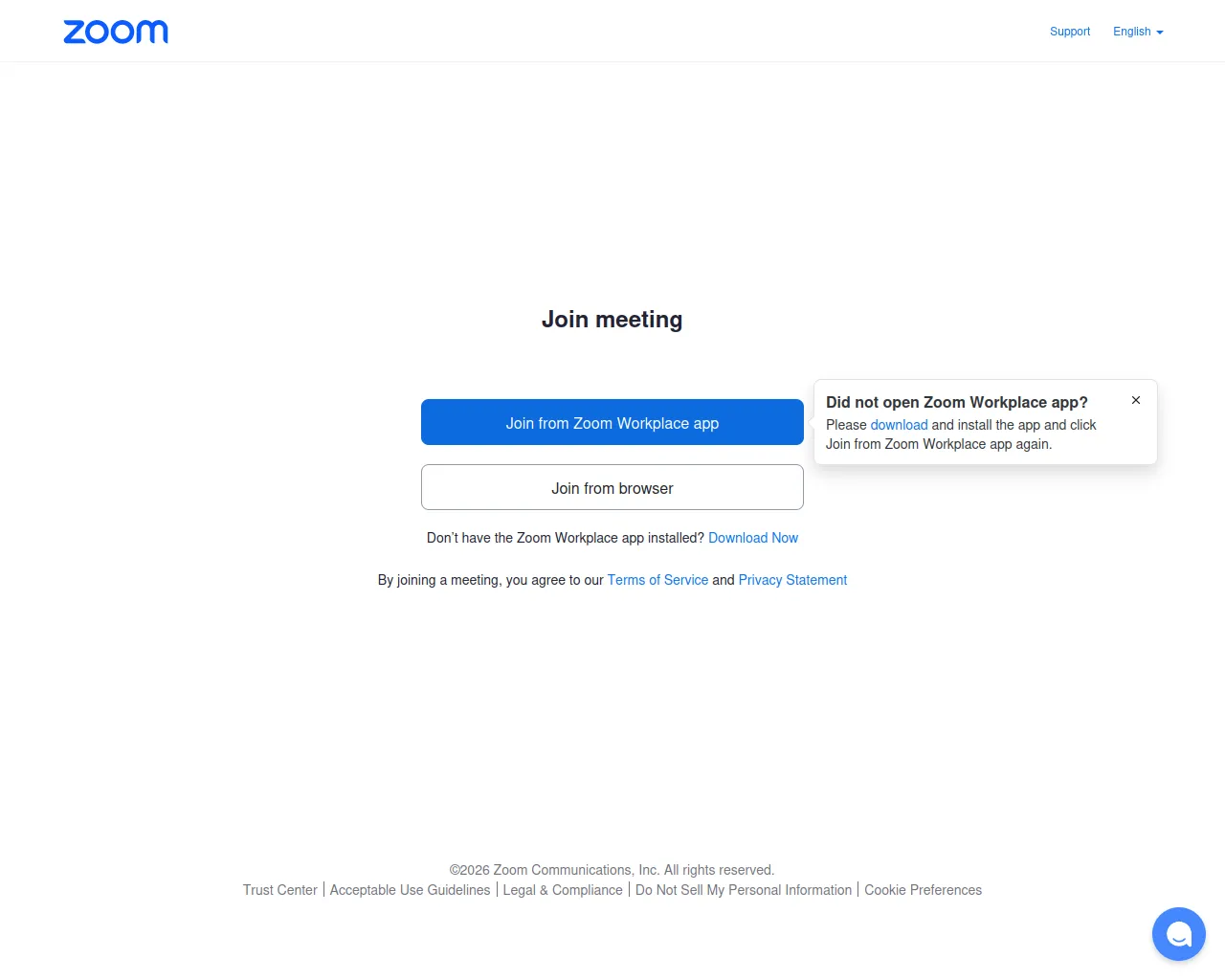Screenshot of expertzoomroom.com